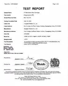 Certificado de calidad