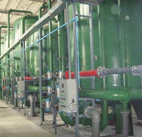 Cartucho de filtro que se utiliza en el tratamiento de agua de plantas de energía