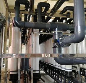 ¿Qué tipo de membrana UF se utiliza para tratar aguas residuales aceitosas?