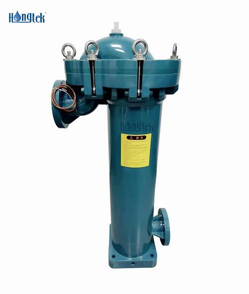 Carcasa del filtro de bolsa de polipropileno n.º 2 de plástico de tamaño único PPT serie PPH