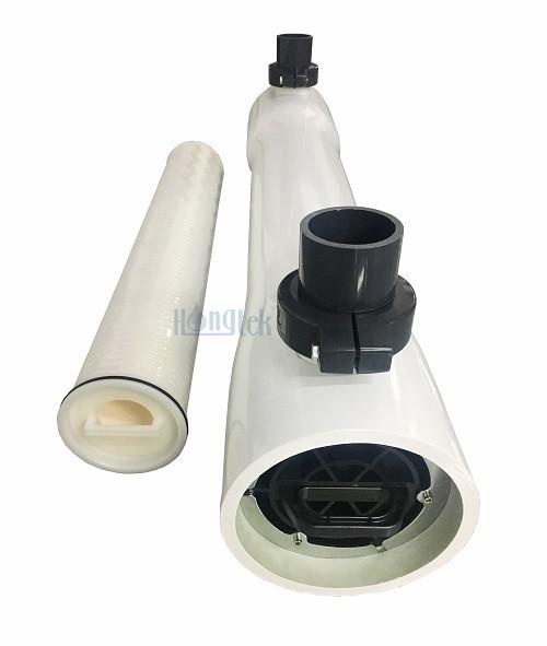 Carcasa de cartucho de alto flujo de FRP simple horizontal serie HRP