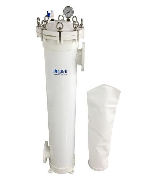 carcasa de bolsa de filtro simple frp